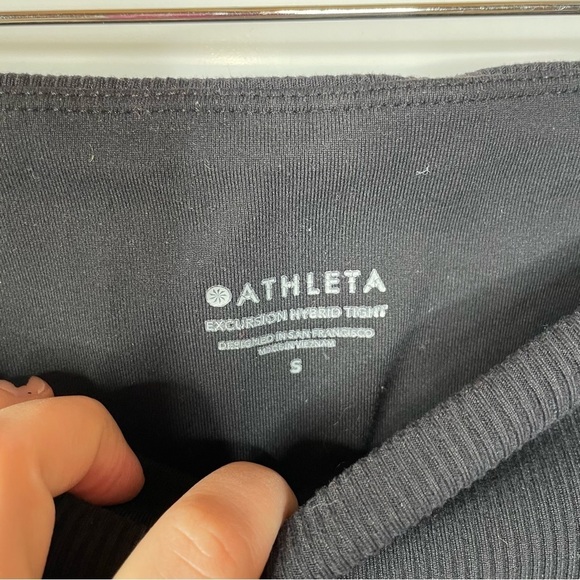 Athleta Excursion Hybrid Leggings Black Size Small - Picture 6 of 8